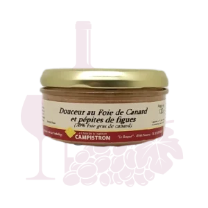 Douceur de foie de canard aux figues (20% FG) – 120g