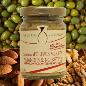 Tartinade Olives Vertes, Amandes & Noisettes 90g