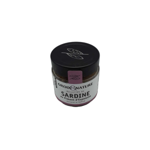 Groix & Nature Rillettes de Sardine au Piment d’Espelette 100g