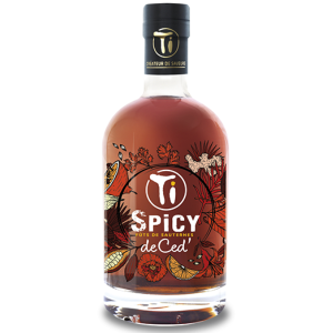 Ti Spicy Fûts de Sauternes de Ced’ – Rhum Arrangé – 45% – 70 Cl