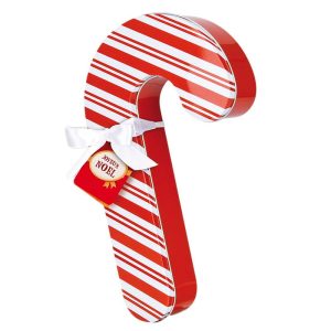 Boîte métal Candy canne 26,5x19cm