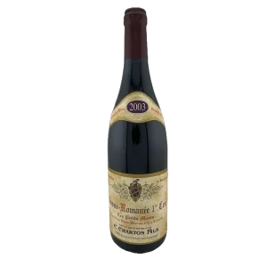 2003 Vin de Bourgogne : VOSNE ROMANÉE 1er Cru Les Petits Monts – C. CHARTON Fils