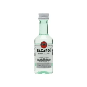 Bacardi Rhum blanc 5cl mini (PET)