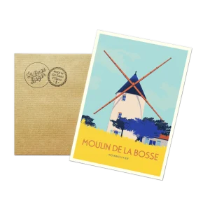 Carte postale Noirmoutier – Moulin de la Bosse