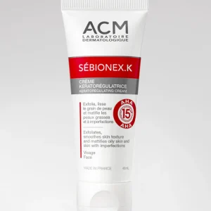 Sébionex K Crème Kératorégulatrice Peaux Acnéique | Skinoor Algérie