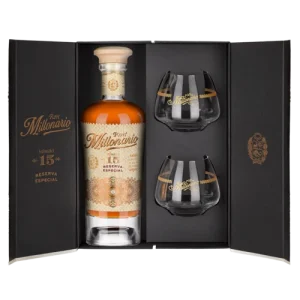 Millonario Reserva Especial Número 15 + Coffret Cadeau 2 Verres