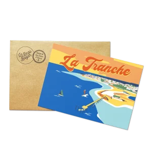 Carte postale vintage La Tranche-sur-Mer