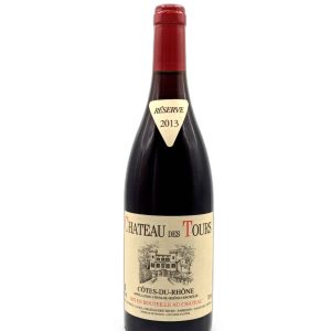 Vin Rouge Château des Tours - Côtes du Rhône - Réserve - 2013 75 cl