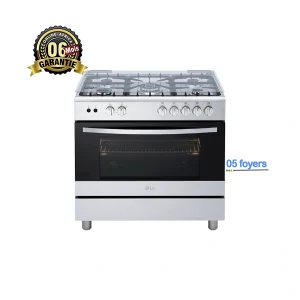 Cuisinière à Gaz LG 5 Feux – 60x90cm – Prix Cameroun – 06mois