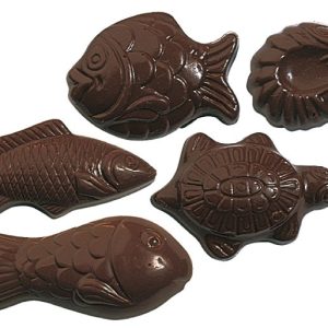Fritures de pâques, crêpe dentelle au chocolat noir 1.8Kg